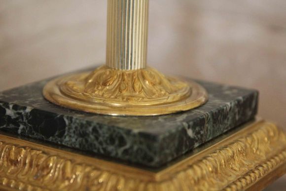 Роскошная старинная пепельница