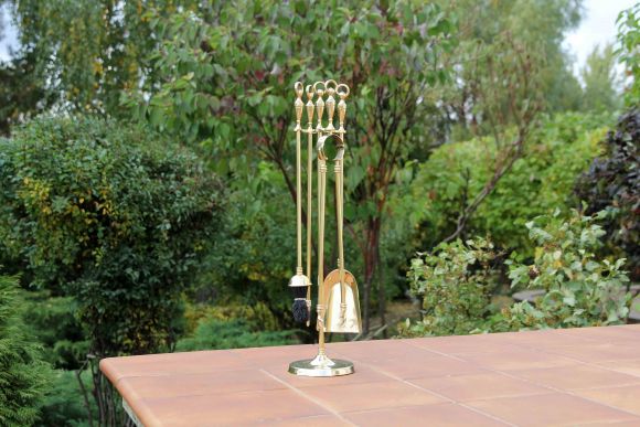 Антикварный комплект для камина. Европа. Начало 20 в