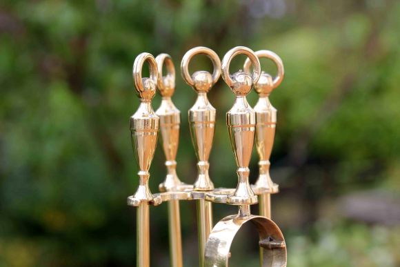 Антикварный комплект для камина. Европа. Начало 20 в