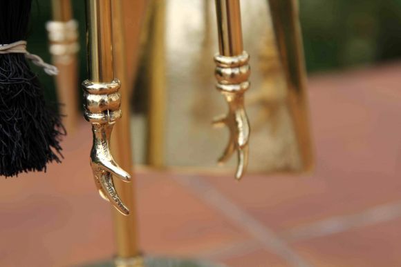 Антикварный комплект для камина. Европа. Начало 20 в