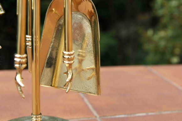 Антикварный комплект для камина. Европа. Начало 20 в