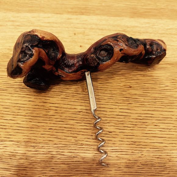 Интересный  штопор из корня винограда. Европа. Начало 20 века