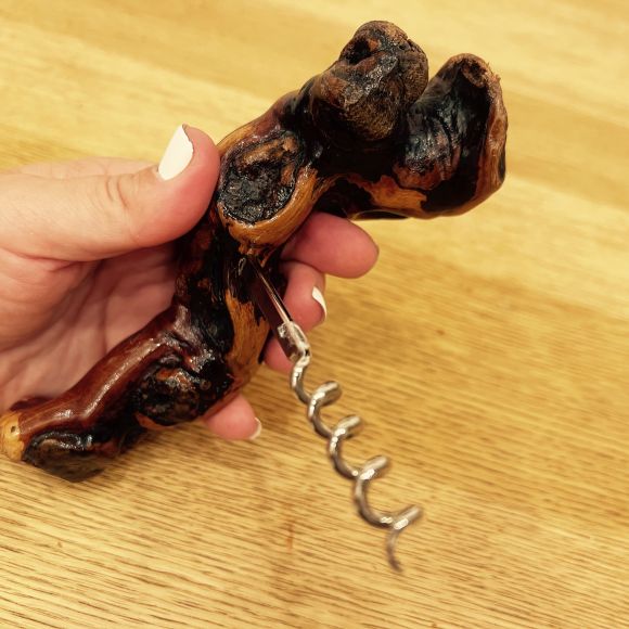 Интересный  штопор из корня винограда. Европа. Начало 20 века