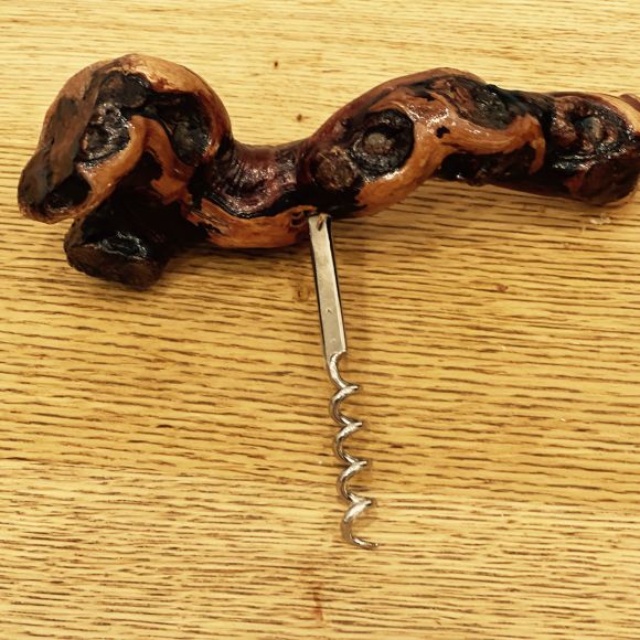 Интересный  штопор из корня винограда. Европа. Начало 20 века