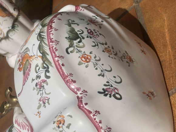 Винтажный набор в ванную комнату