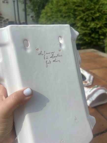 Винтажный набор в ванную комнату