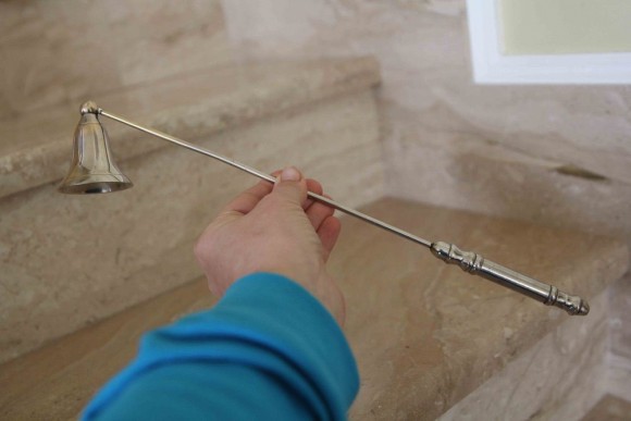 Старинный пламегаситель для свечей. Европа. Начало 20 века