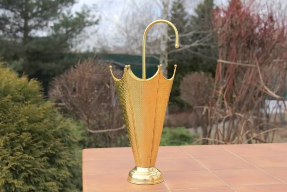 Яркая подставка для зонтов в прихожую.Европа. Начало 20 века