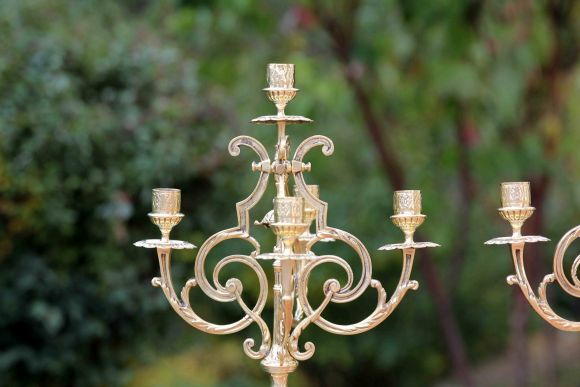 Роскошная пара подсвечников. Европа. Начало 20 в