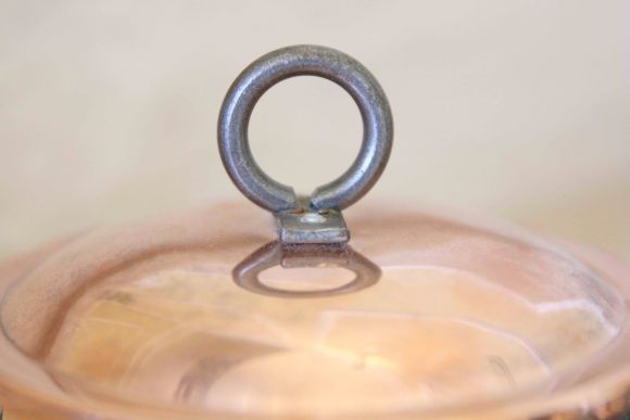 Антикварная медная кастрюлька