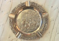 Шикарная большая пепельница для сигарет. Англия. ХХ век