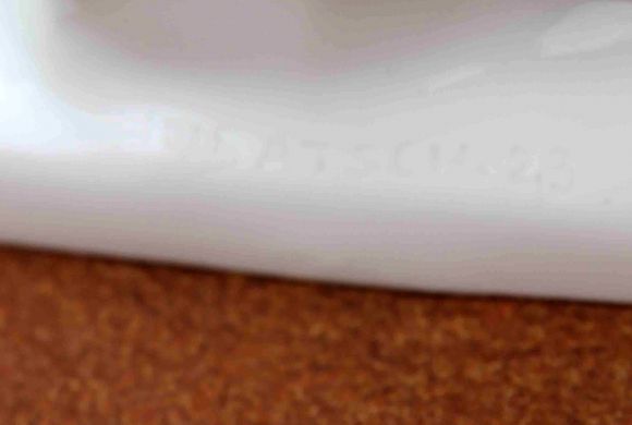 Изумительная статуэтка Белоснежного фарфора Ева. KPM