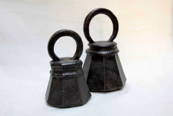 Старинные Российские гири пирамидальной формы. Начало ХХ века