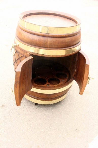 Замечательная  антикварная  бочка-бар. Европа. Начало 20 века