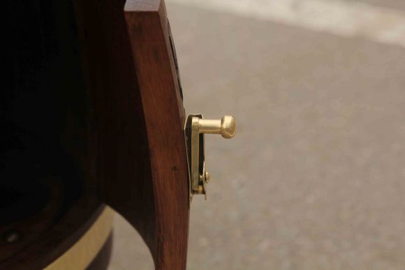 Замечательная  антикварная  бочка-бар. Европа. Начало 20 века