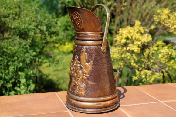 Старинный зольник - ваза - зонтница - подставка для тростей