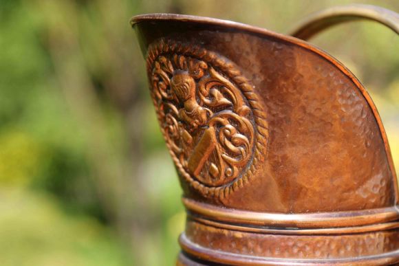 Старинный зольник - ваза - зонтница - подставка для тростей