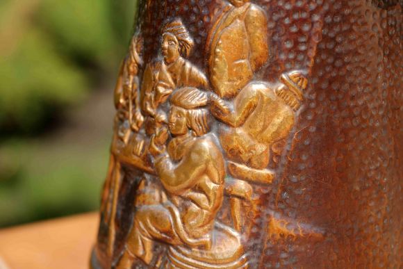 Старинный зольник - ваза - зонтница - подставка для тростей