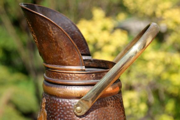 Старинный зольник - ваза - зонтница - подставка для тростей