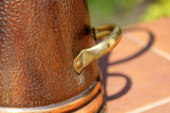 Старинный зольник - ваза - зонтница - подставка для тростей