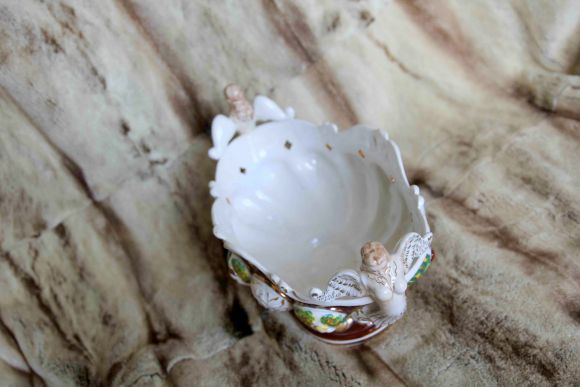 Антикварная потрясающая ваза - ладья для охлаждения шампанского