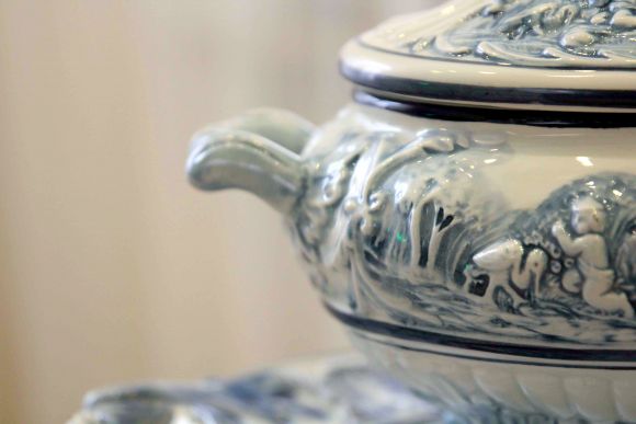 Итальянская винтажная супница Каподемонте