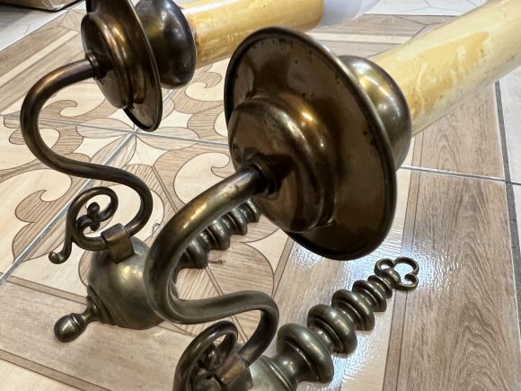 Красивые антикварные парные бра. Европа. Начало20 века