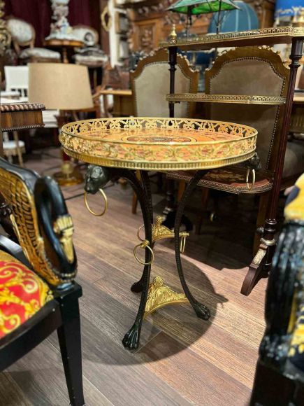 Столик Versace 70-80 годы, маркетри