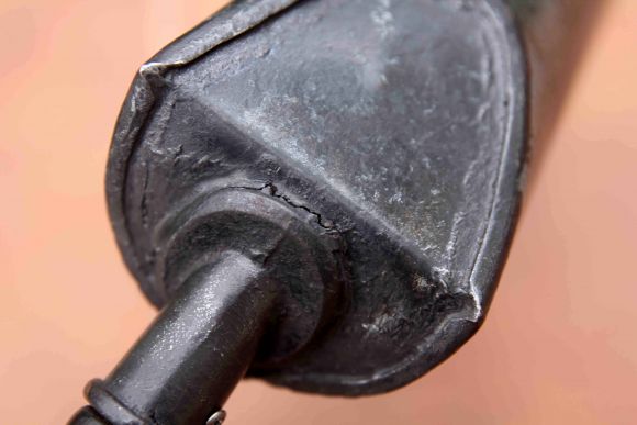 Черный совок для угля, пепла. Идеален для уборки в печи и в камине