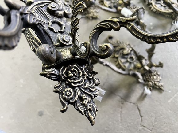 Великолепные антикварные бра 5 шт. Европа. Начало 20 в