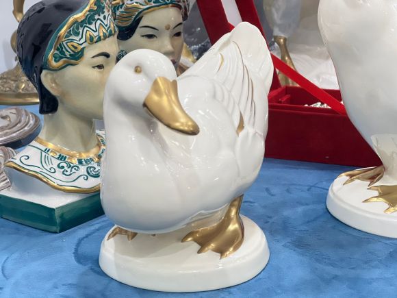 Очаровательные фарфоровые уточки Gobel .