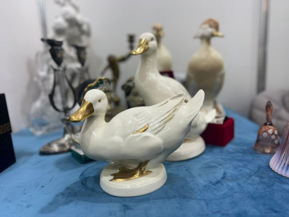 Очаровательные фарфоровые уточки Gobel .