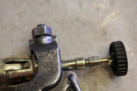 Антикварный помощник из латуни газовая горелка.Европа.Начало 20 в