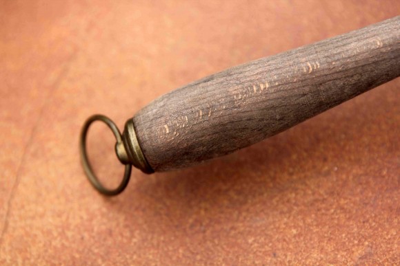 Антикварный латунный совок в патине. Удобен и красив