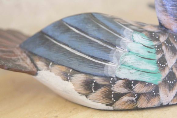 Деревянные уточки расписанные в ручную