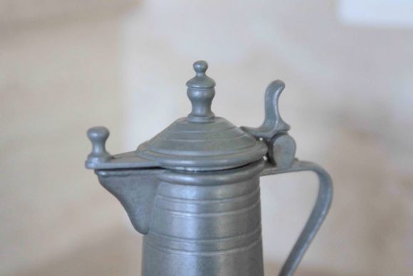 Старинный оловянный кувшин.Европа.Конец 19 века