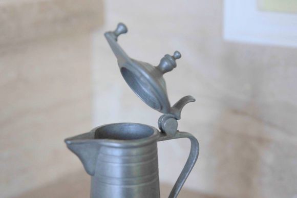 Старинный оловянный кувшин.Европа.Конец 19 века