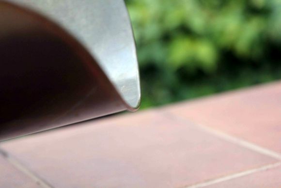 Шикарная дровница из латуни в патине. ОГРОМНАЯ