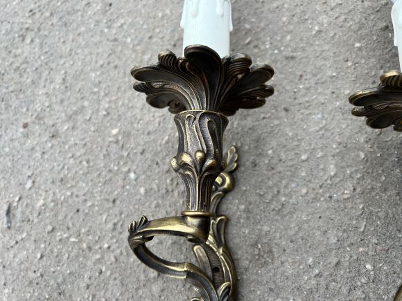 Интересные парные бра. Европа. Начало 20 века