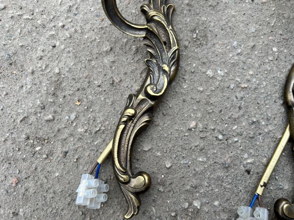 Интересные парные бра. Европа. Начало 20 века