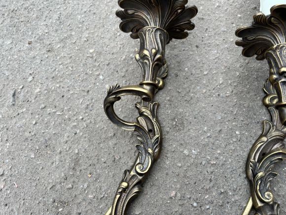 Интересные парные бра. Европа. Начало 20 века