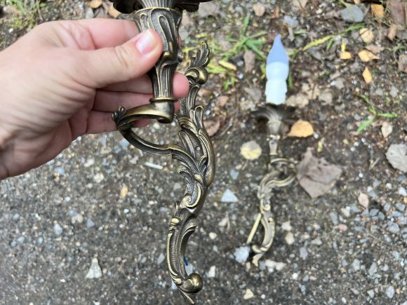 Интересные парные бра. Европа. Начало 20 века