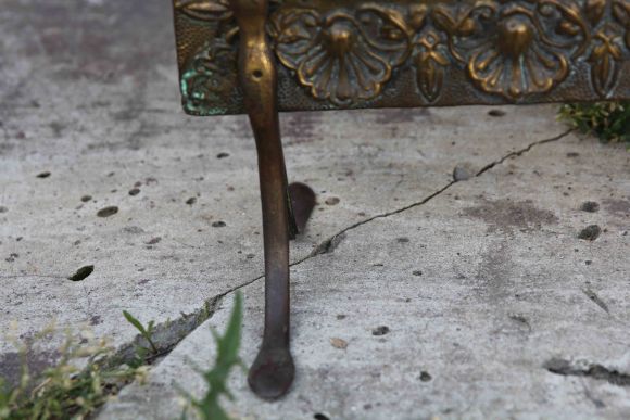 Антикварный экран для камина. Европа. Начало 20 века