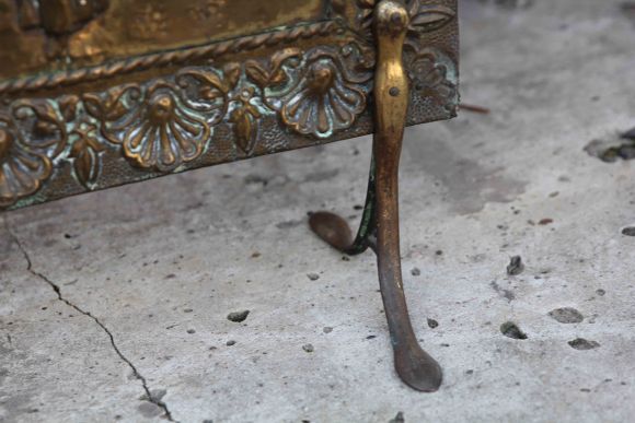 Антикварный экран для камина. Европа. Начало 20 века