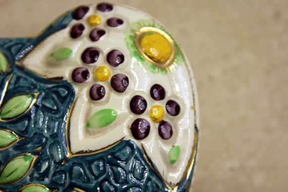 Милая керамическая шкатулка СЕРДЦЕ. Ручная работа