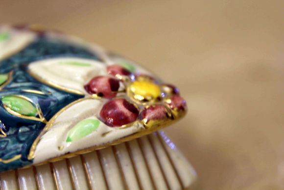 Милая керамическая шкатулка СЕРДЦЕ. Ручная работа