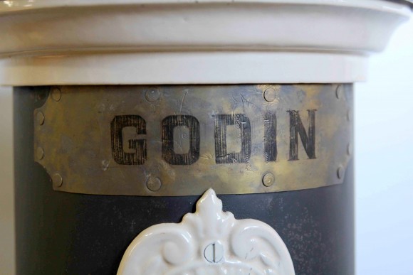 Французская чугунная печь GODIN. 1978 г.  Идеальное рабочее состояние