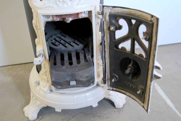 Французская чугунная печь GODIN. 1978 г.  Идеальное рабочее состояние
