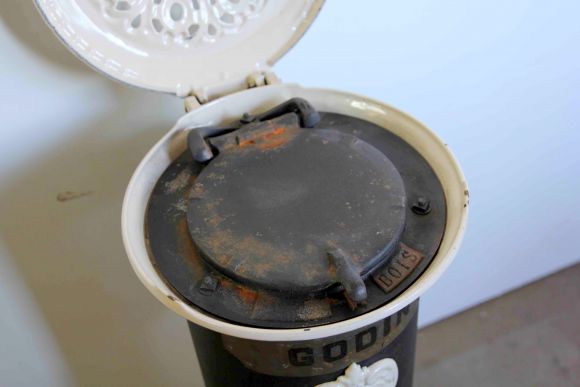 Французская чугунная печь GODIN. 1978 г.  Идеальное рабочее состояние