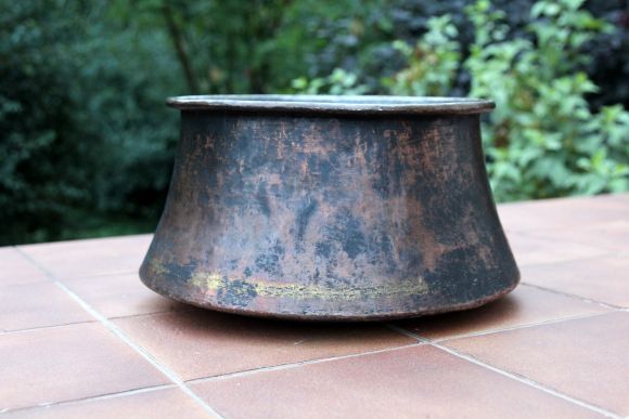 Старинный медный чан. Европа. Начало 20 века